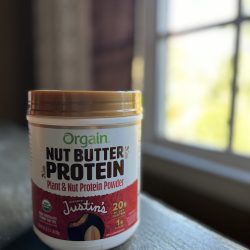 Orgain X Justin’S ® Organic Vegan Nut Butter Protein Powder